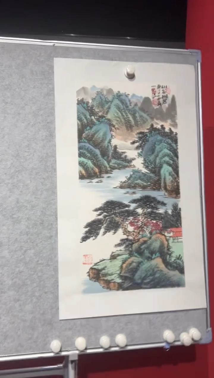 【闪购商品】绘画姜国华-2平尺-山水国画