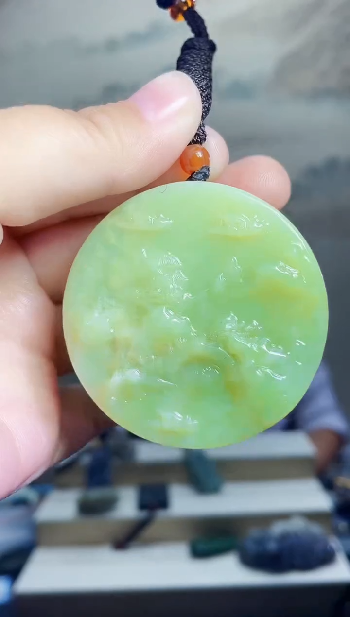 颈饰未镶嵌和田玉1