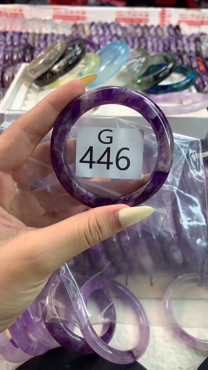 【闪购商品】水晶手镯未镶嵌水晶446-54