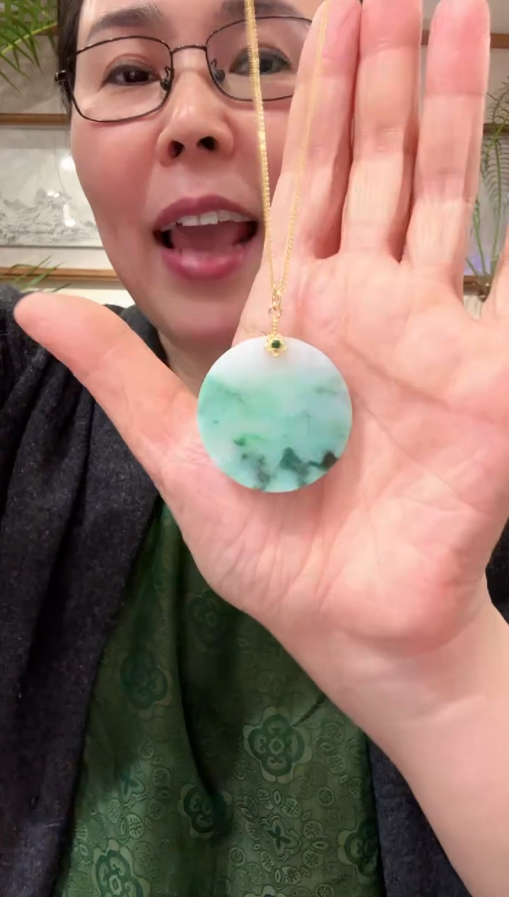 【闪购商品】翡翠颈饰未镶嵌国风