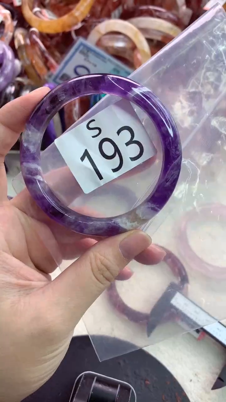 未镶嵌手镯水晶S193-57