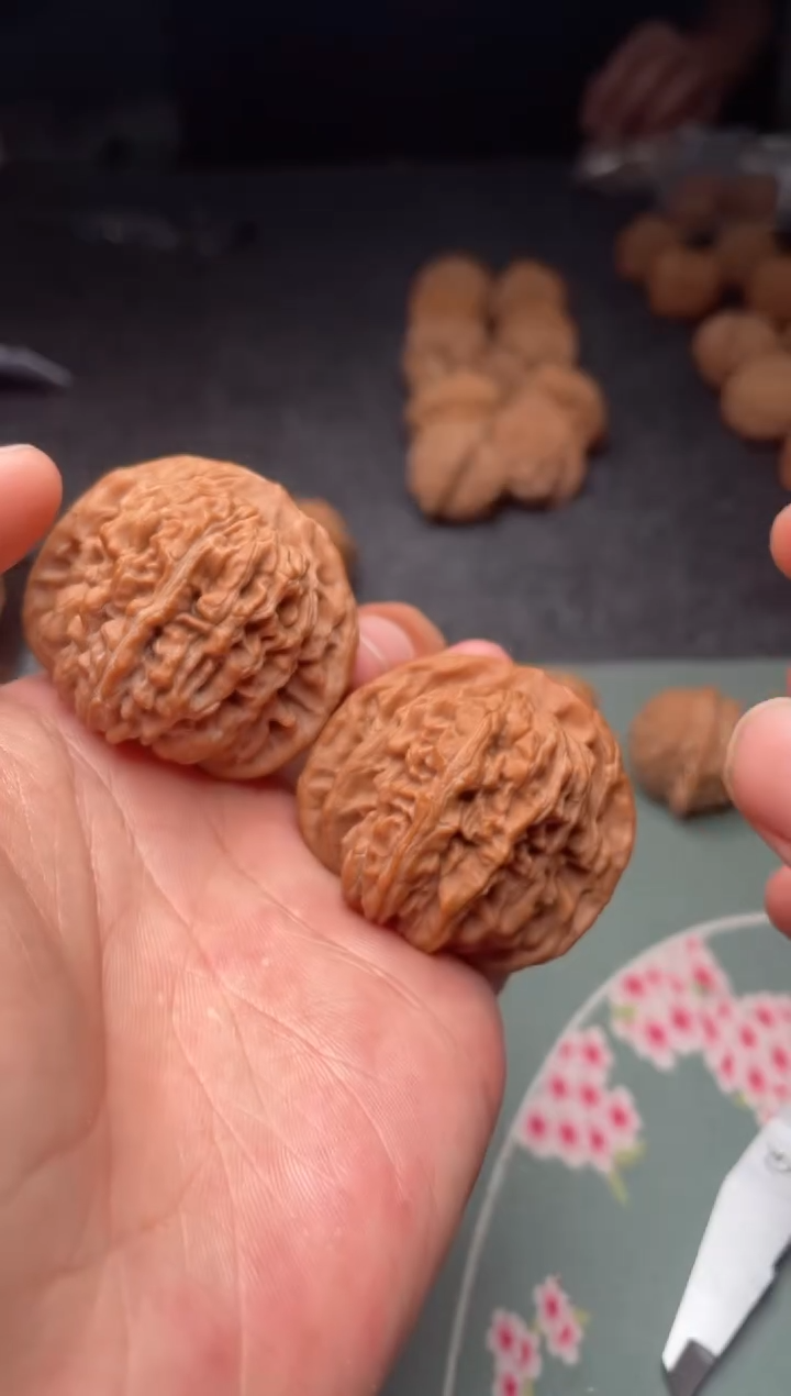 把件文玩核桃a211   楼子 43尺