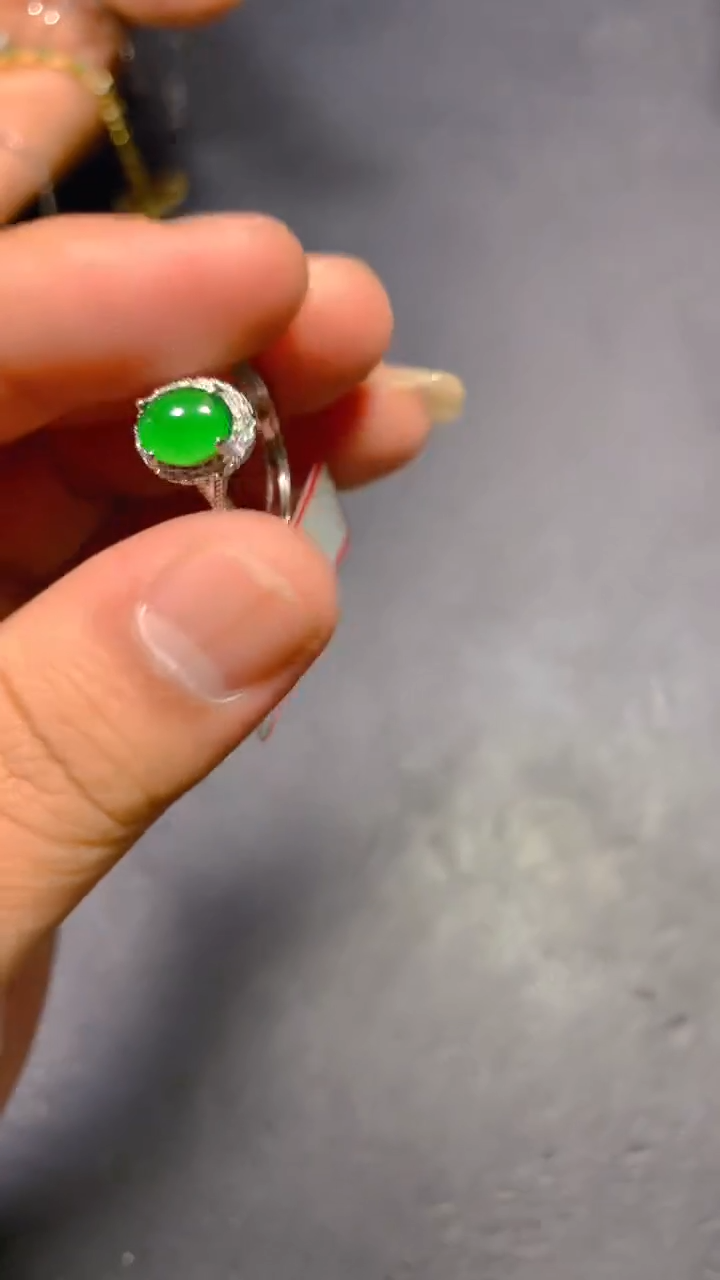 【闪购商品】翡翠戒指未镶嵌0145844442/多样性发一