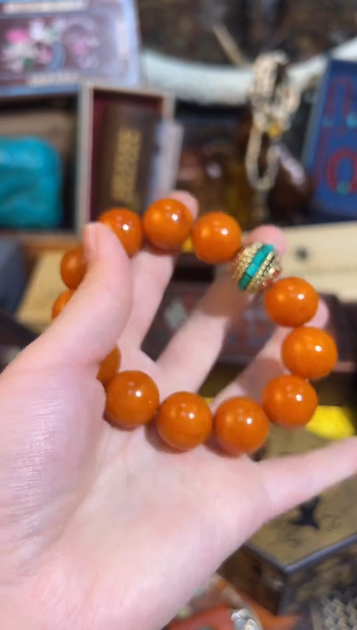 【闪购商品】蜜蜡手链未镶嵌60业业业业业业业业