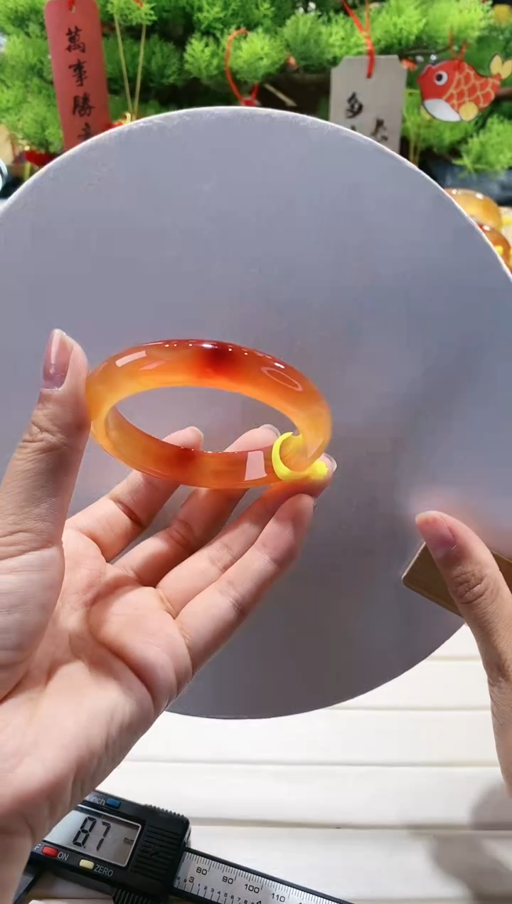 【闪购商品】玛瑙/玉髓手镯未镶嵌91-53.8