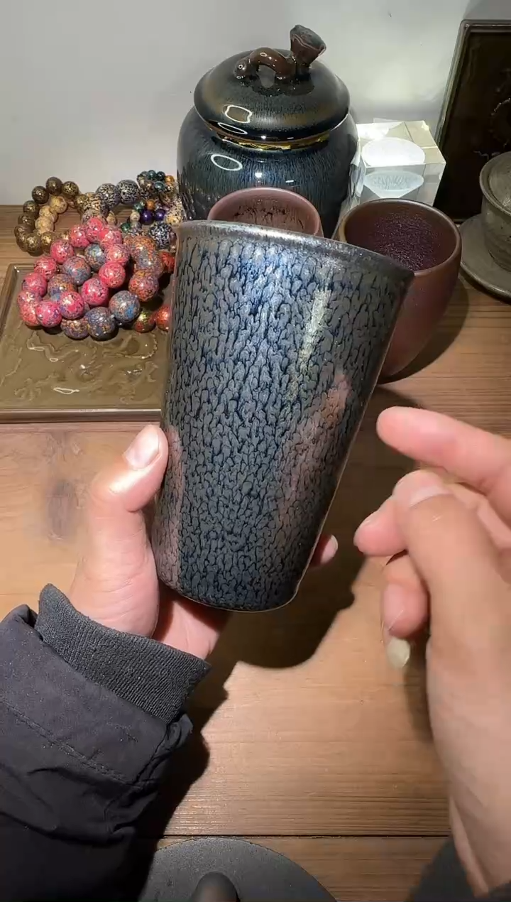 茶盏建阳建盏茶杯一只 啤酒杯
