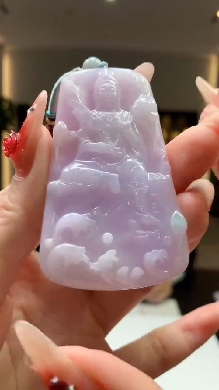 【闪购商品】定制翡翠未镶嵌1083ry-毛货挂件30