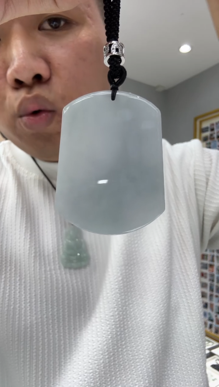 颈饰未镶嵌翡翠多样性天然翡翠A货无事牌一件