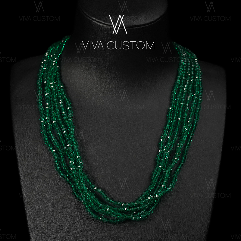 (璀璨星河系列)新中式国风高级感多层串珠项链