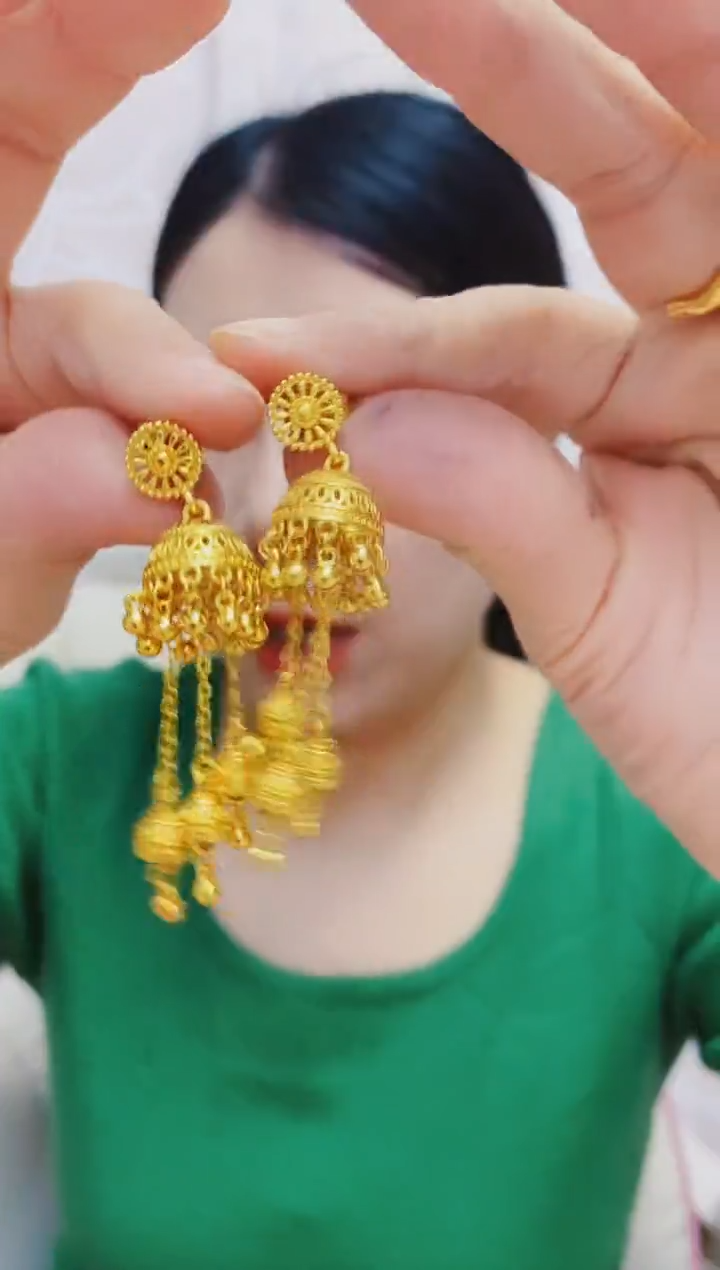 合金无078烟花耳坠