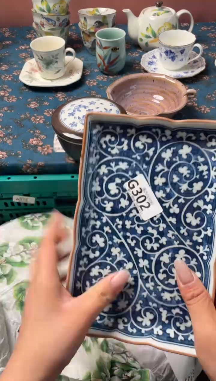 瓷片玛****多瓷器瓷器G302