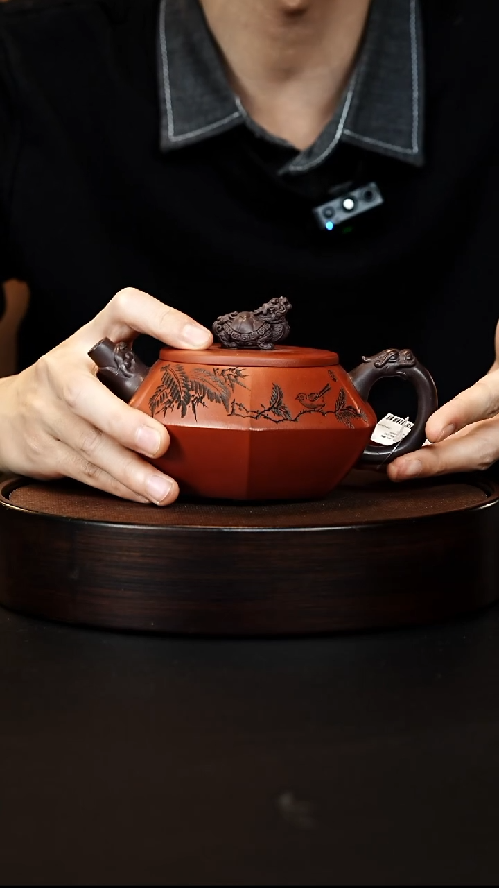 茶壶紫砂宜兴紫砂壶h12605