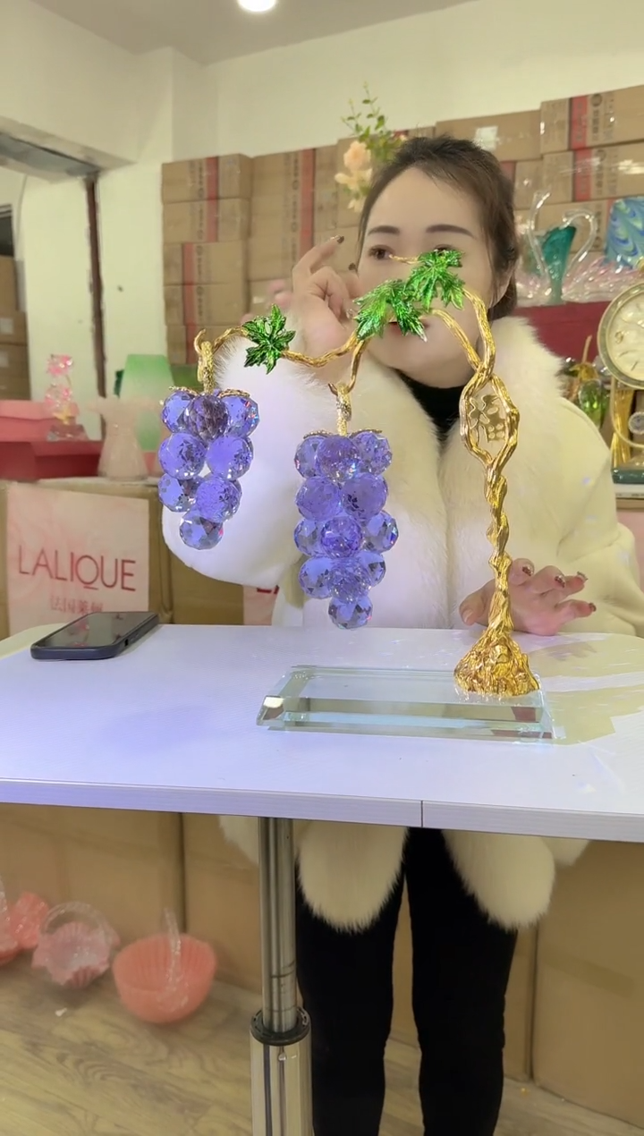 【闪购商品】无铅玻璃甄选花器-j-早46