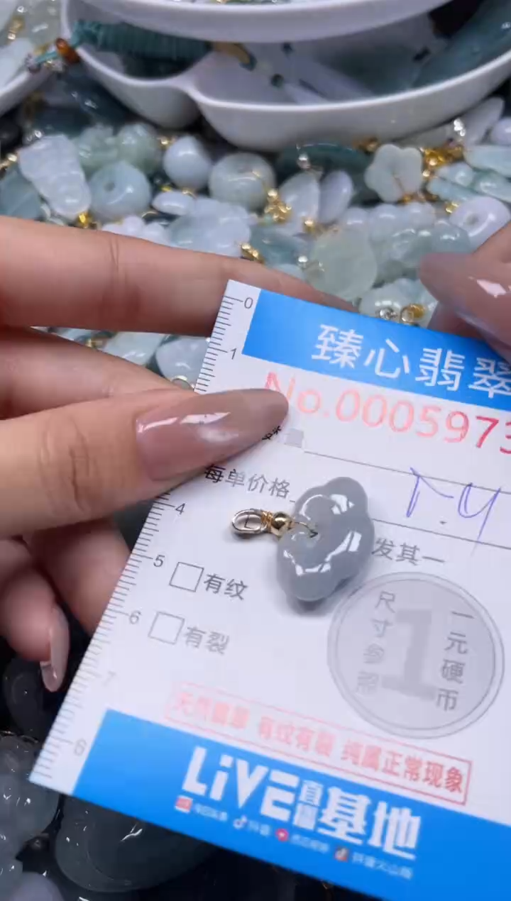 颈饰未镶嵌翡翠5973