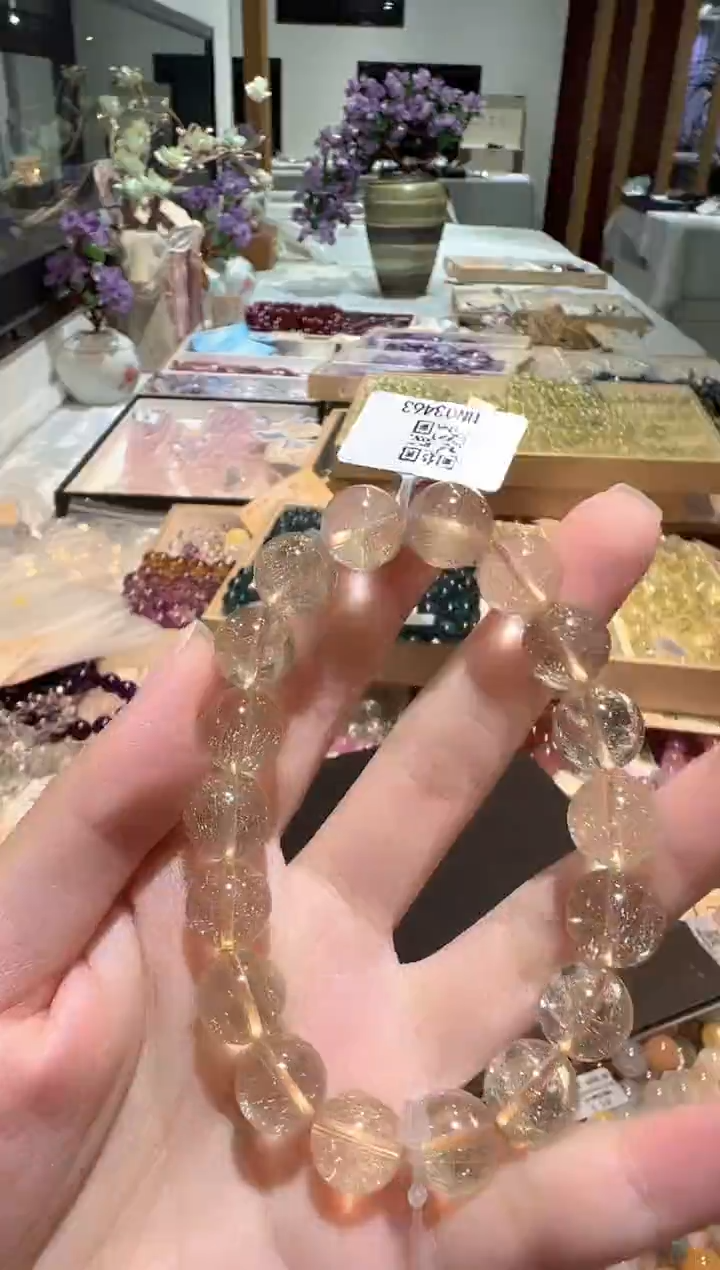 水晶手串未镶嵌手串