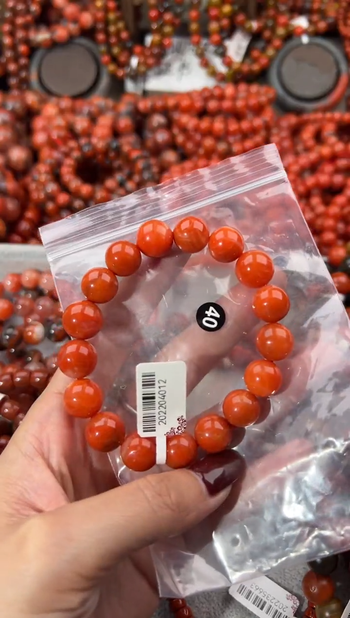 未镶嵌手串南红玛瑙12