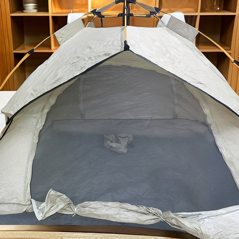 户外防雨露营帐篷颜色款式随机