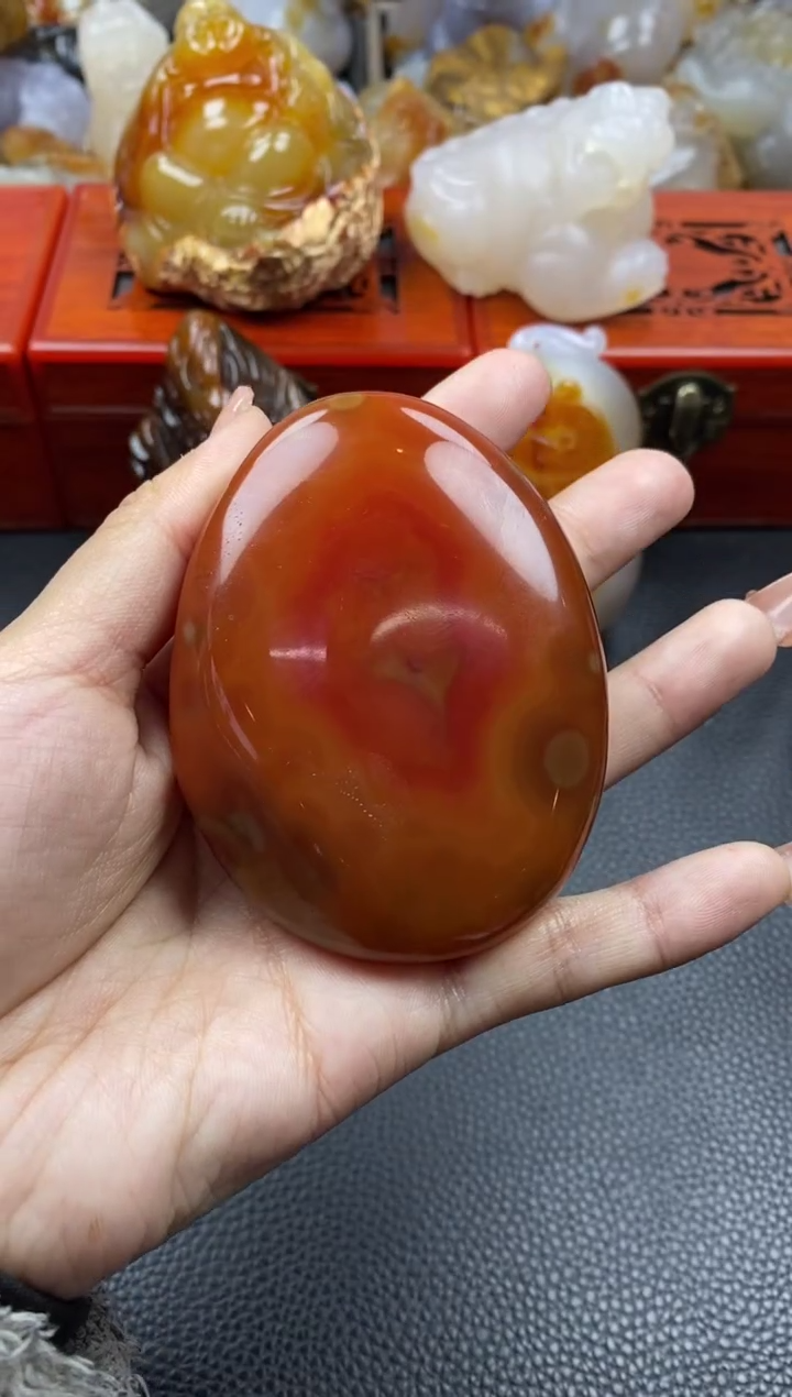 【闪购商品】玛瑙/玉髓手把未镶嵌1