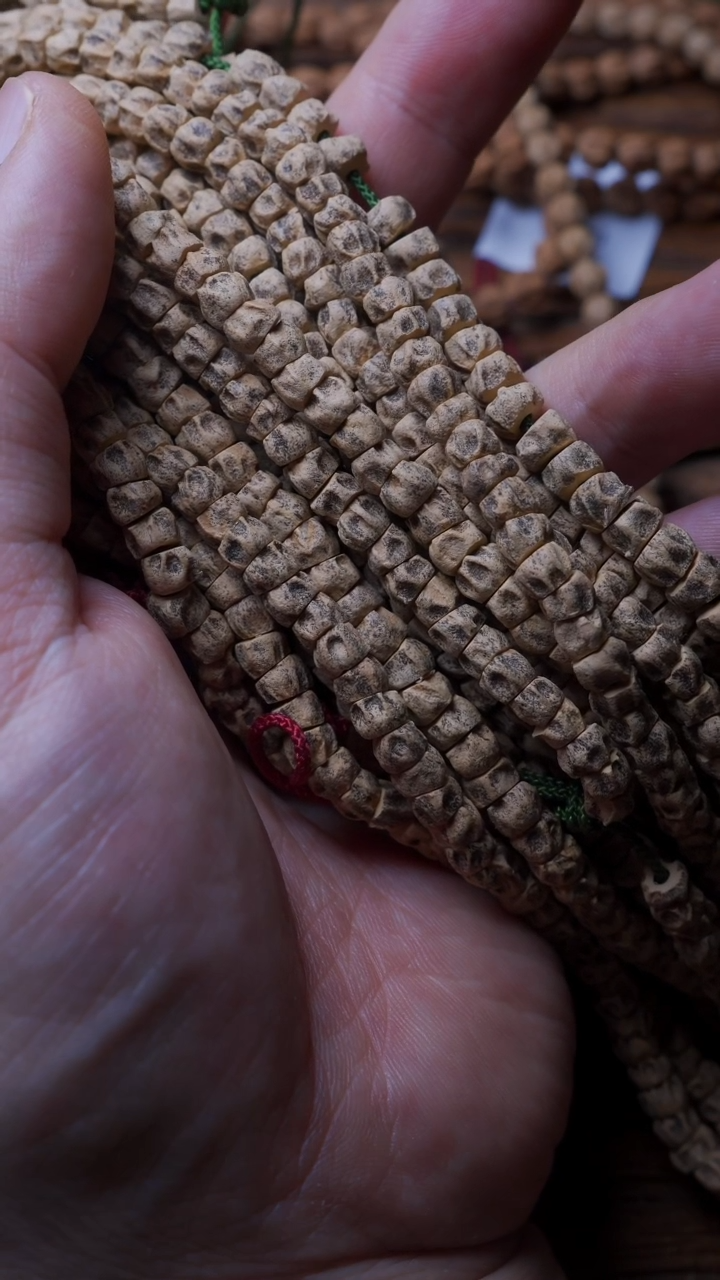 【闪购商品】柏香籽/百香籽吊坠5.5mm鬼脸长串斜切99包邮不退换