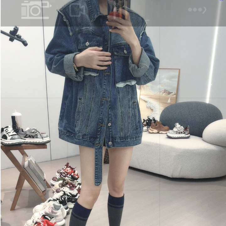 口袋翻领女防风立领街头风短外套设计师百搭外套上衣