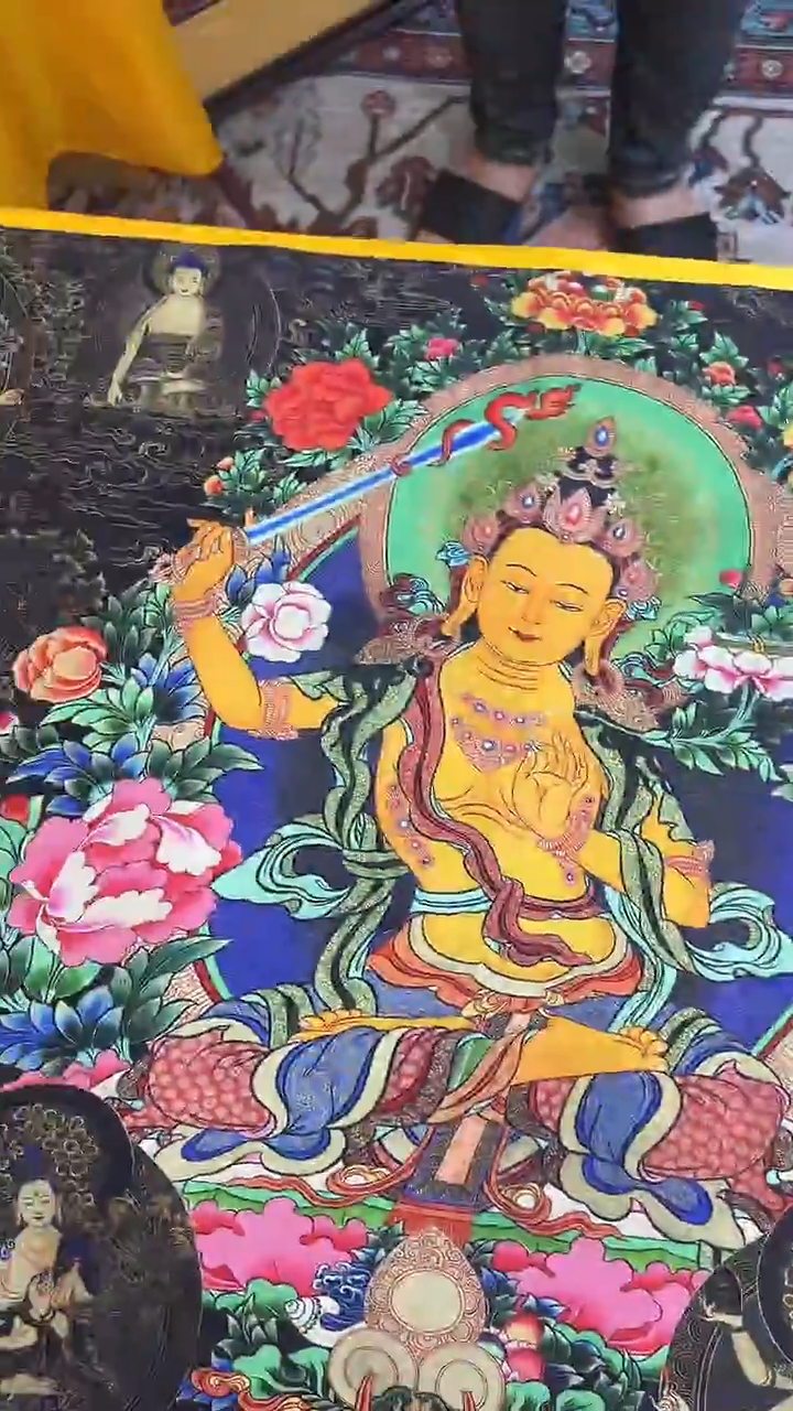 卷轴画绘画类唐卡 16012