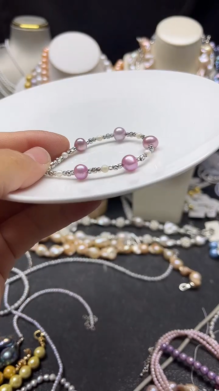 颈饰未镶嵌淡水珍珠多人手链