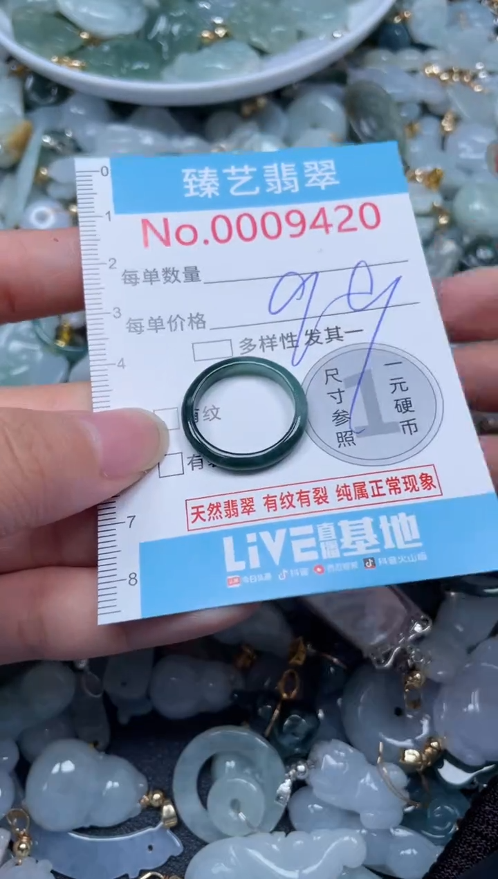 颈饰未镶嵌翡翠9420