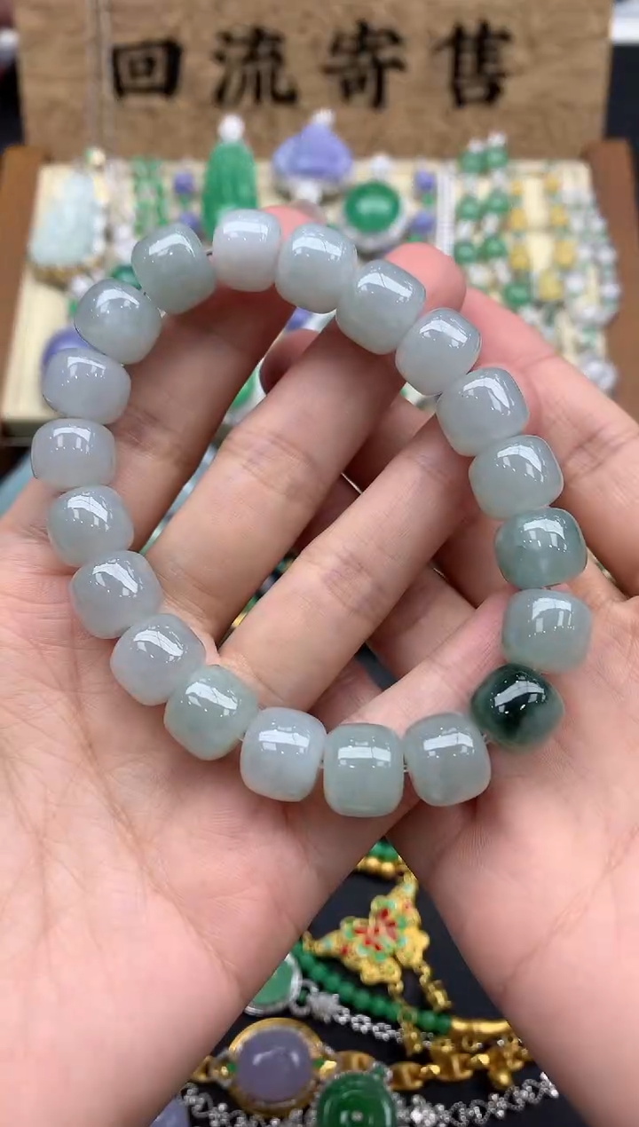 【闪购商品】翡翠手串未镶嵌267-中国好珍宝