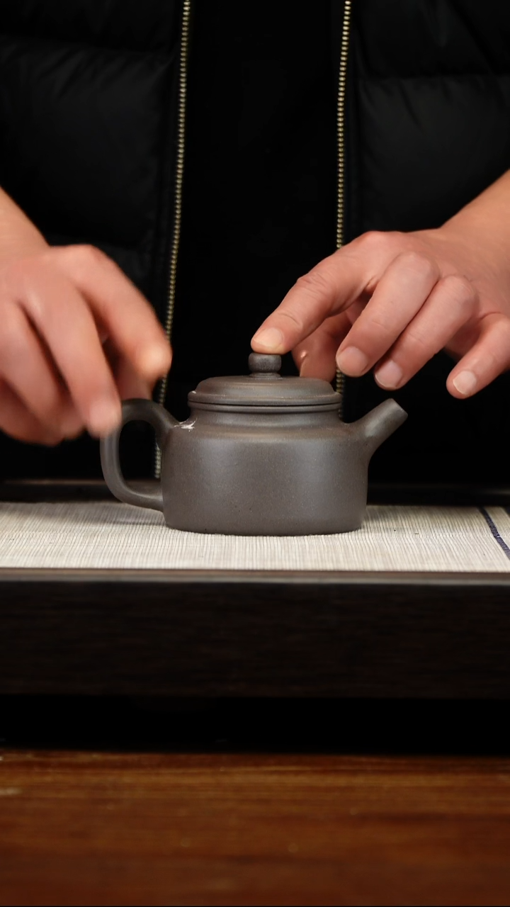 茶壶紫砂天青德中