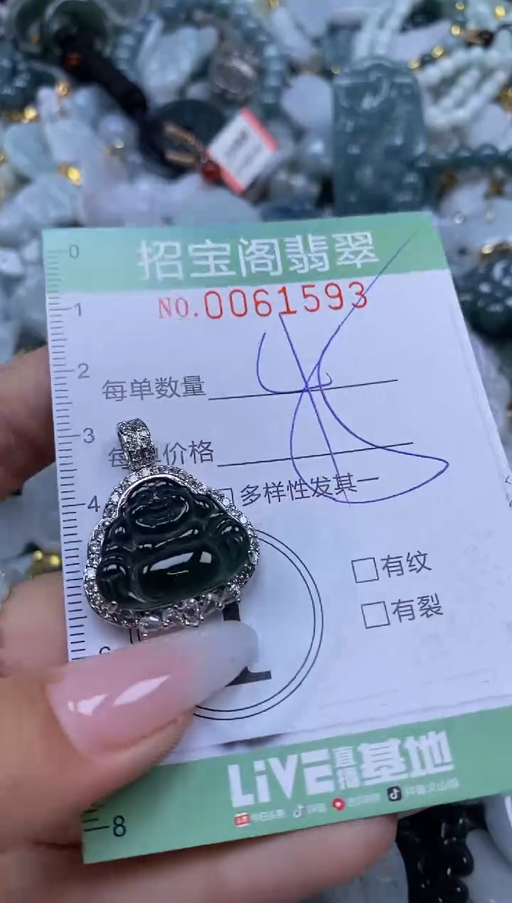 【闪购商品】翡翠颈饰未镶嵌闪购0061593