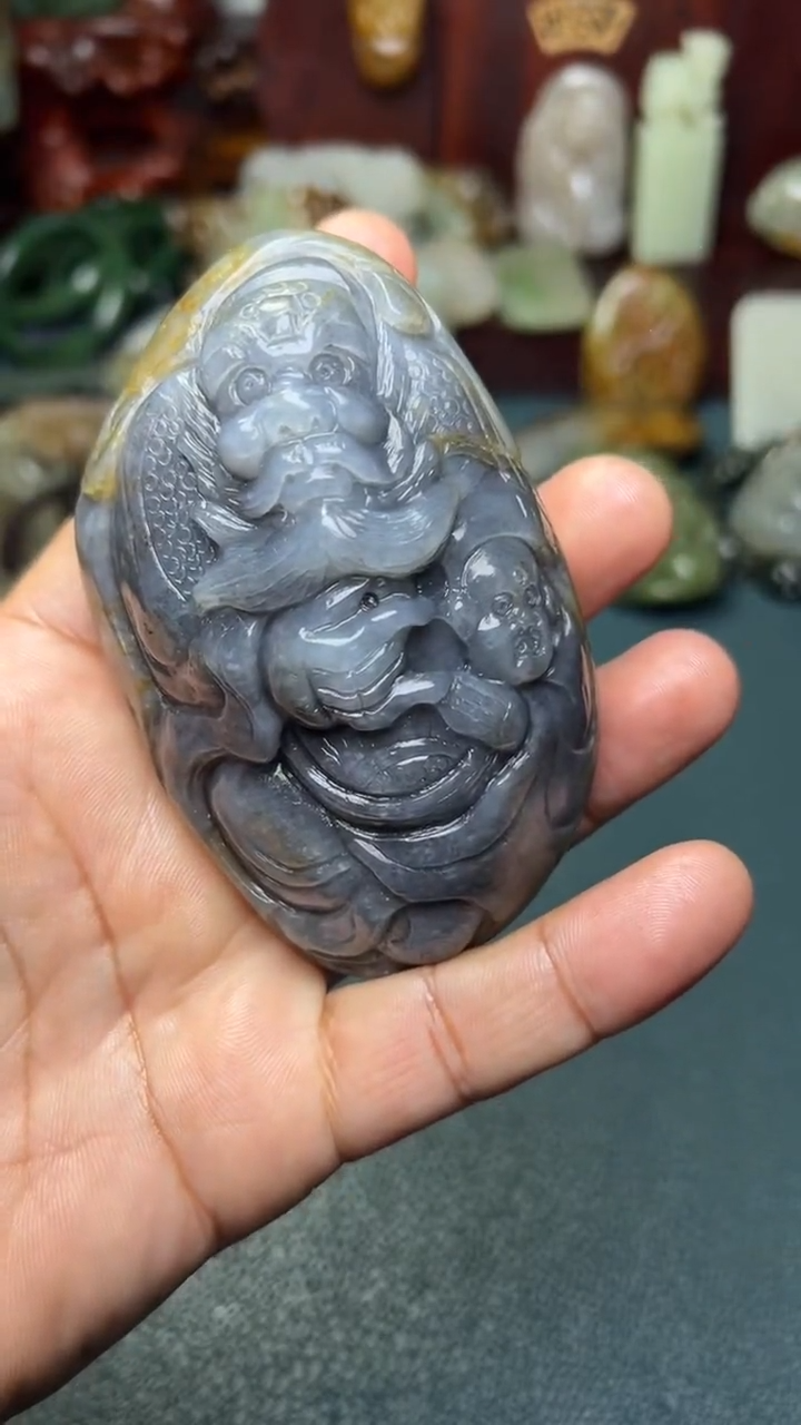 未镶嵌和田玉把件-