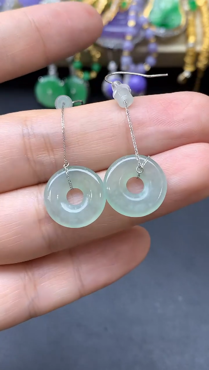 翡翠18K金镶嵌颈饰14-中国好珍宝