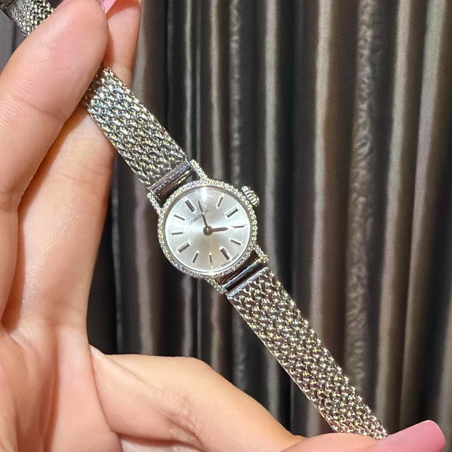 95新 Longines/浪琴  手动机械后钻17.5mm/公价32999/w13146