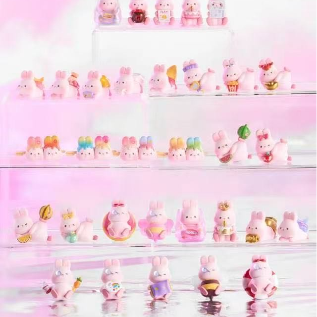 【出圈】萌粒系列盲袋盲盒手办车载摆件潮玩壹