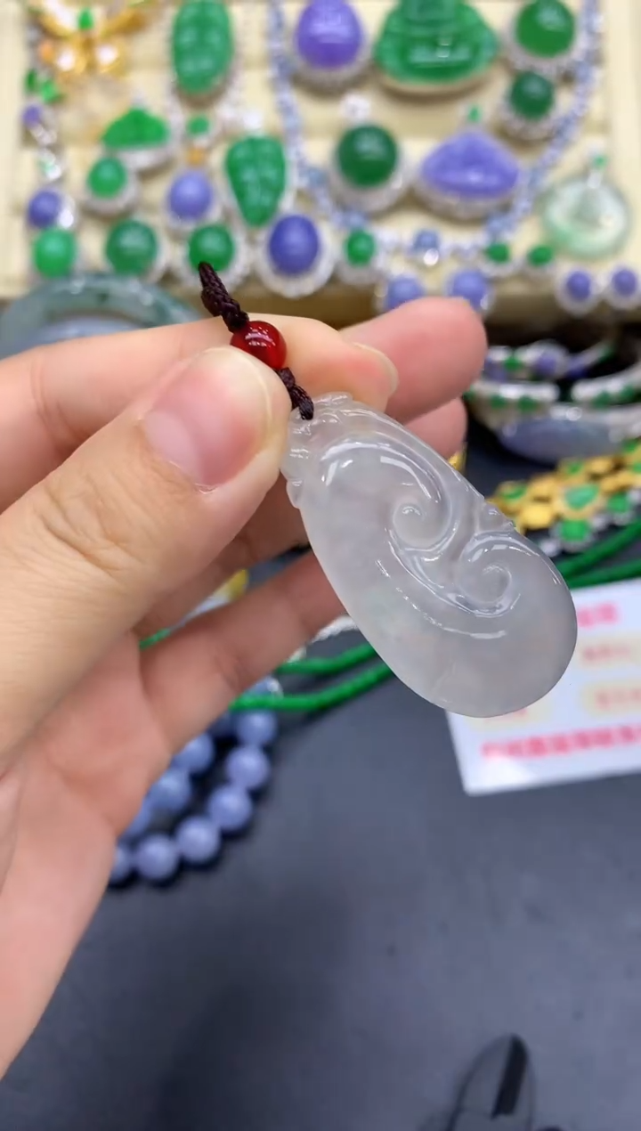 颈饰未镶嵌翡翠22-中国好珍宝