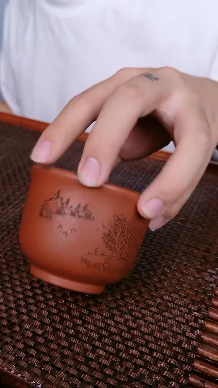 茶杯紫砂宜兴高端紫砂杯