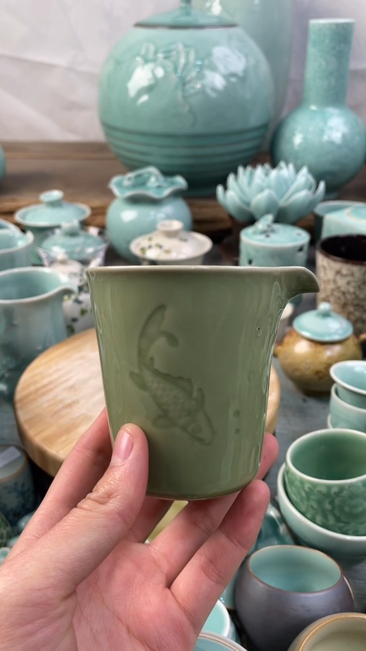 【闪购商品】特价福利 微瑕 慧仙青瓷