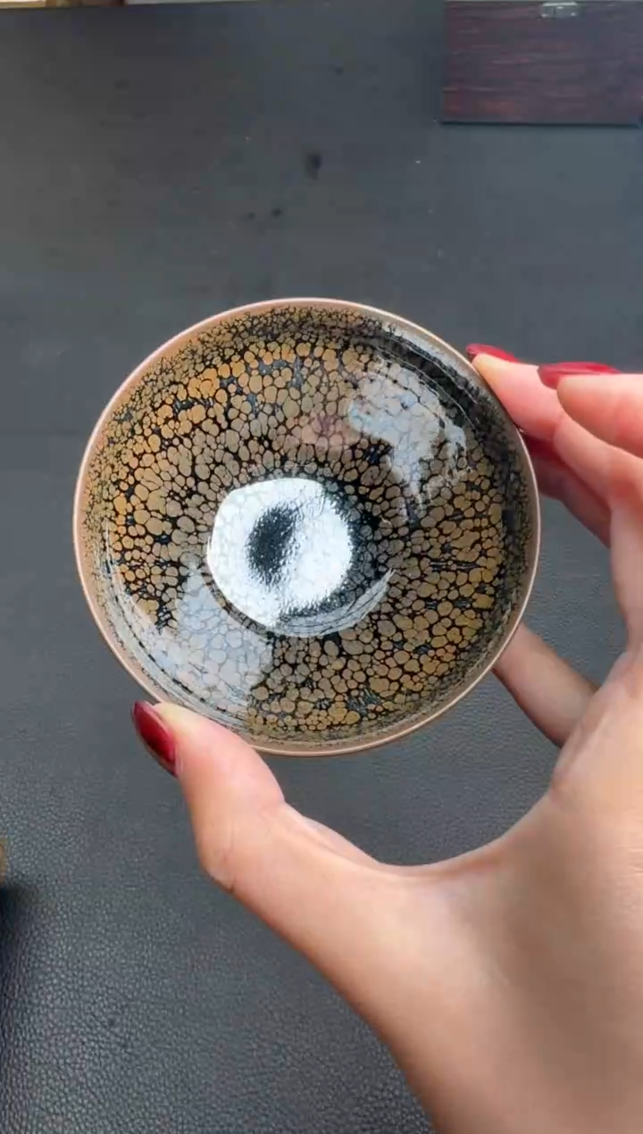 【闪购商品】茶盏建盏故事黄淮油滴143