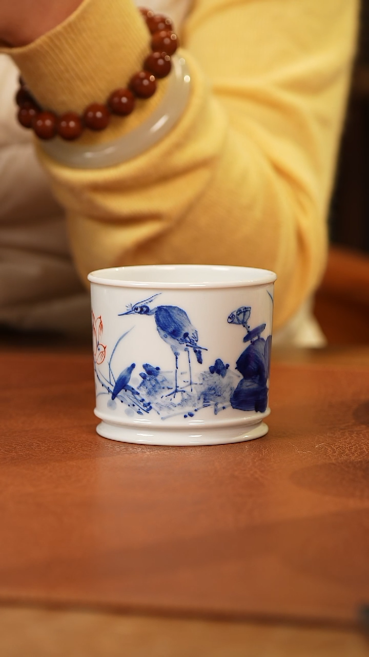 【闪购商品】杯景德镇青花主人杯