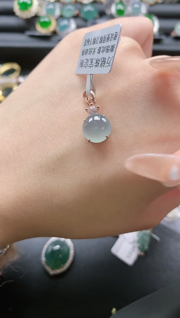 【闪购商品】翡翠戒指银S925镶嵌651151