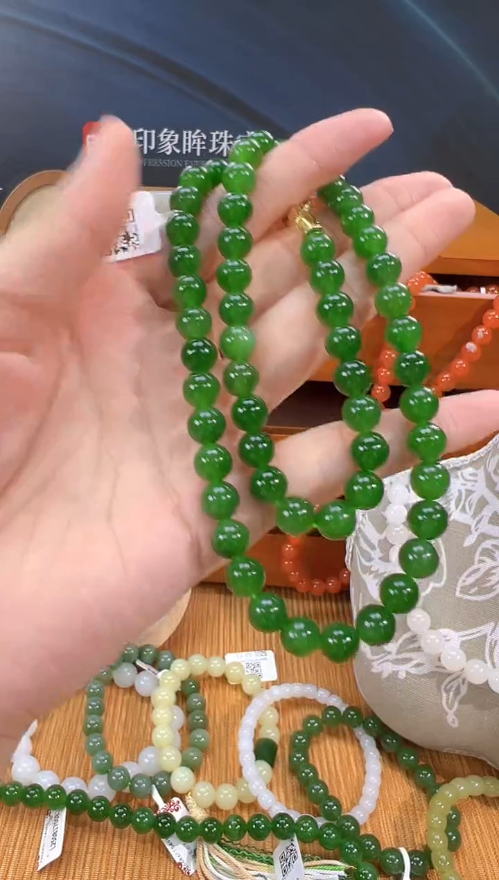 颈饰未镶嵌和田玉多样性拍一发一 cg