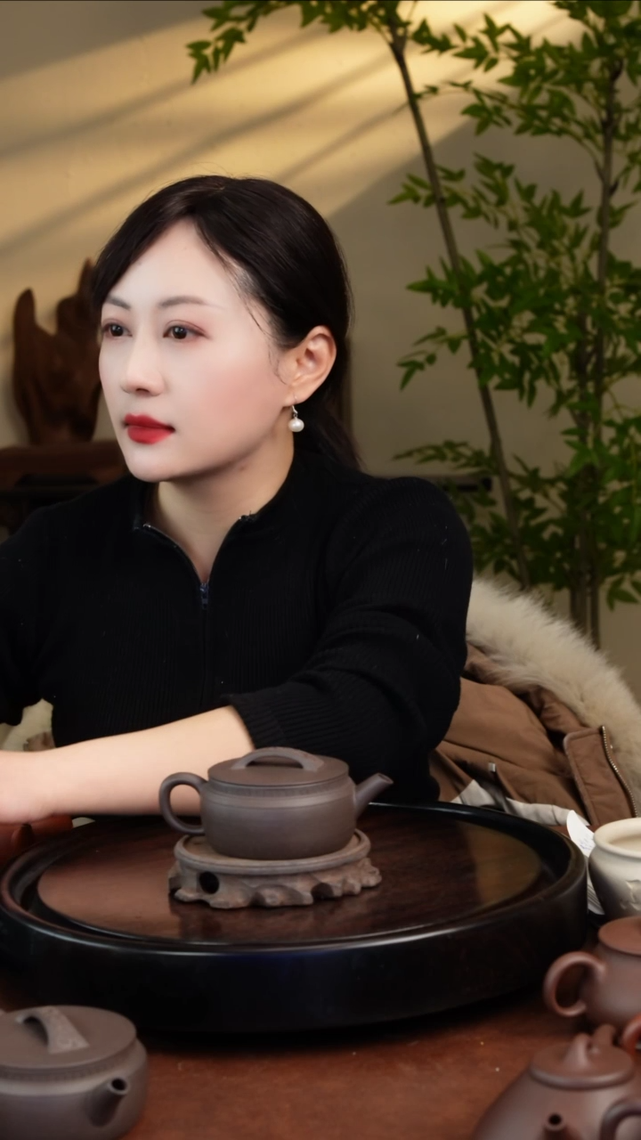 【闪购商品】紫砂茶壶原矿天青祥云汉瓦150CC