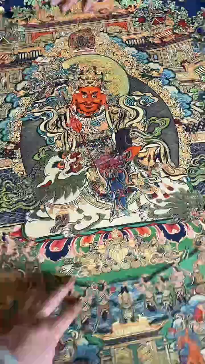 卷轴画手绘唐卡053