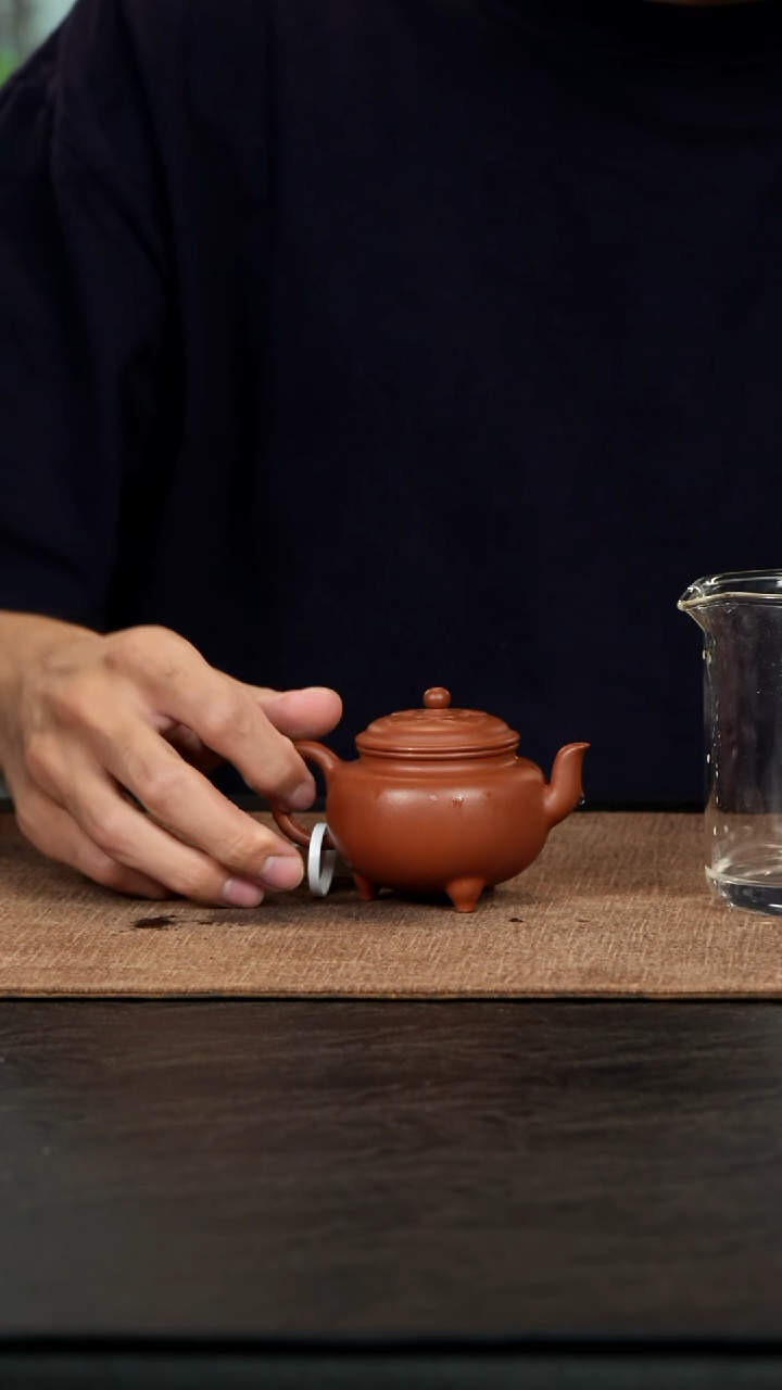 茶壶紫砂朱泥大彬100cc