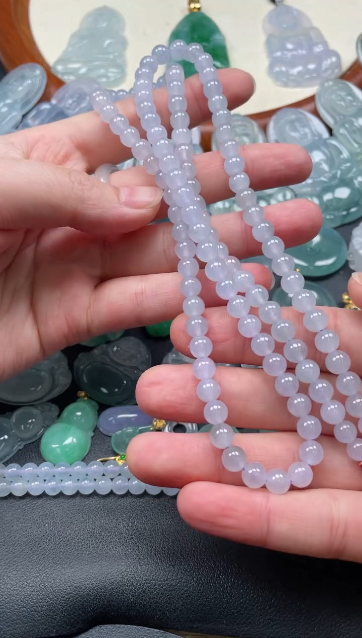 【闪购商品】翡翠颈饰未镶嵌珠链