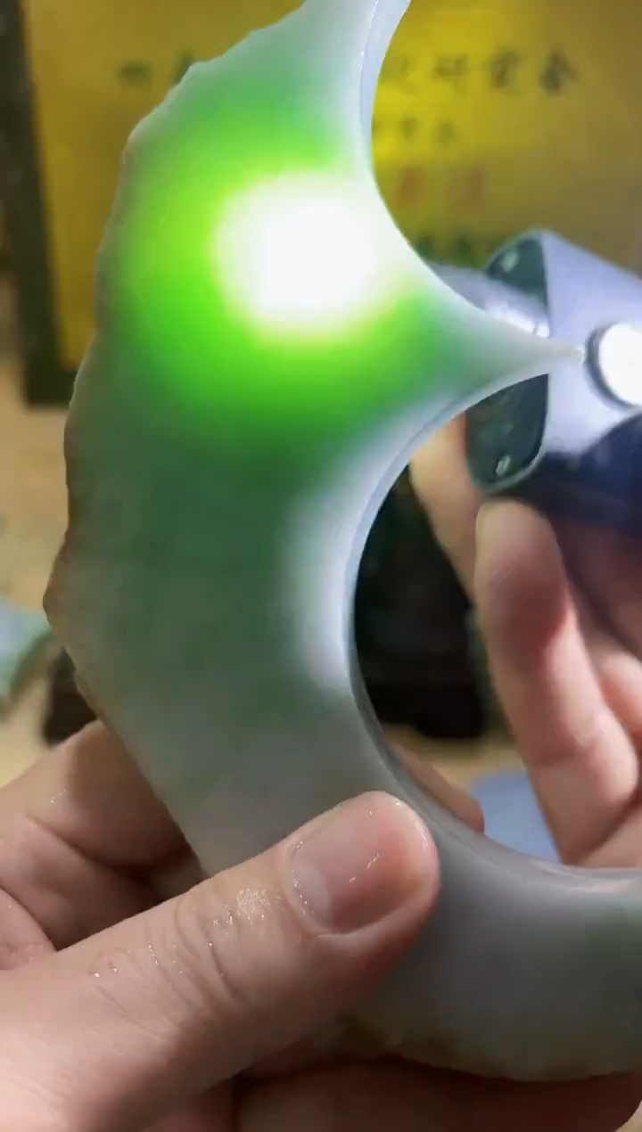 未镶嵌挂件翡翠A货常星7711