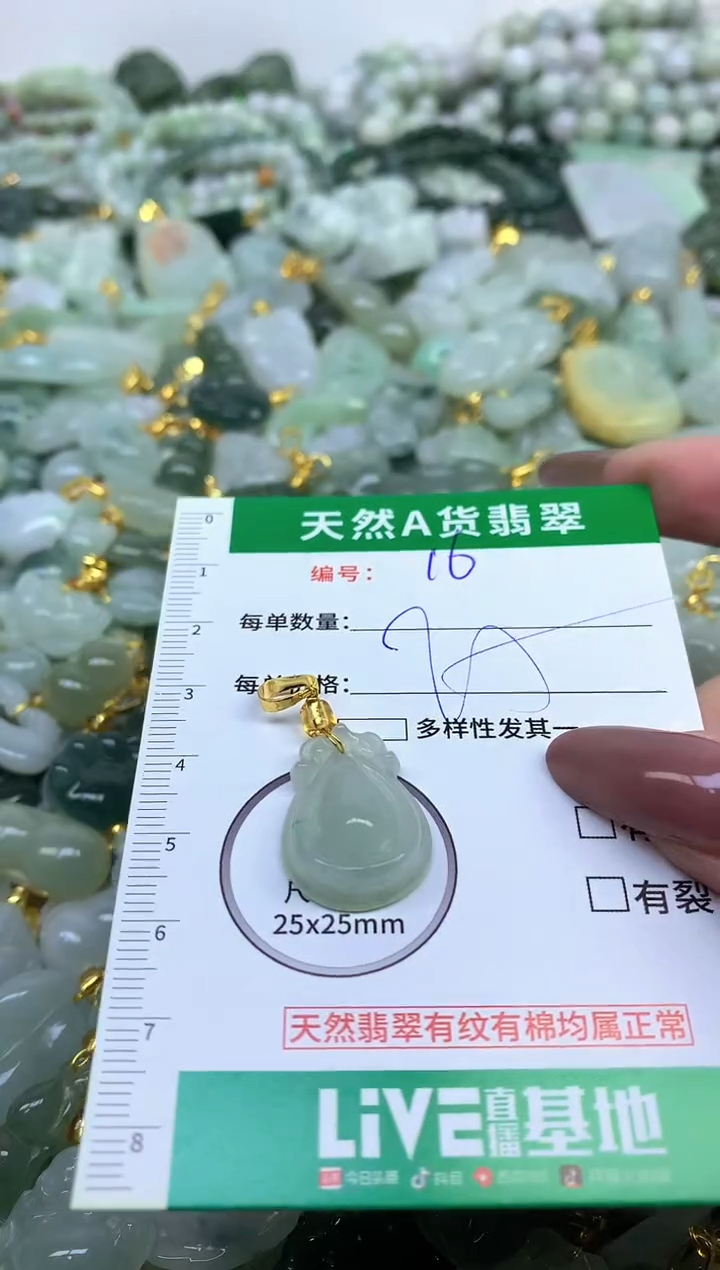 颈饰未镶嵌翡翠纯天然缅甸A货翡翠