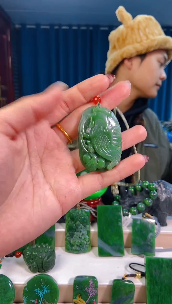 【闪购商品】和田玉挂件未镶嵌1