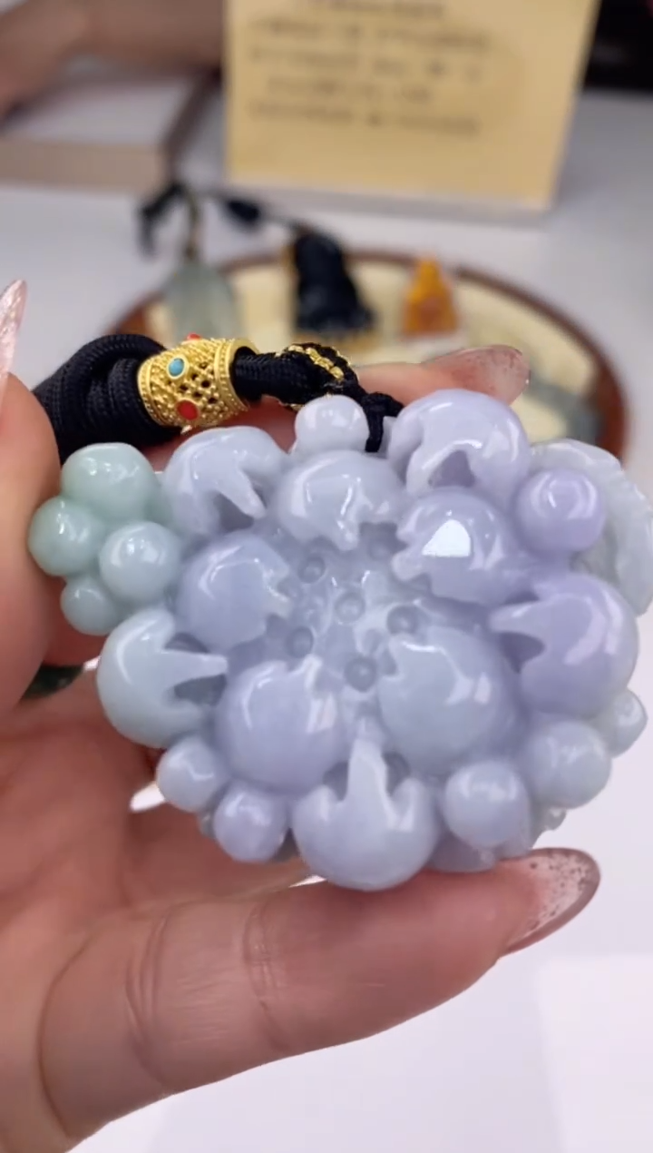 【闪购商品】翡翠吊坠(赠链)未镶嵌27935/静静聊翠