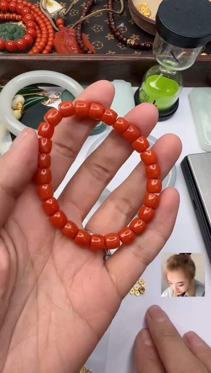 【闪购商品】南红玛瑙手串未镶嵌南红玛瑙手串